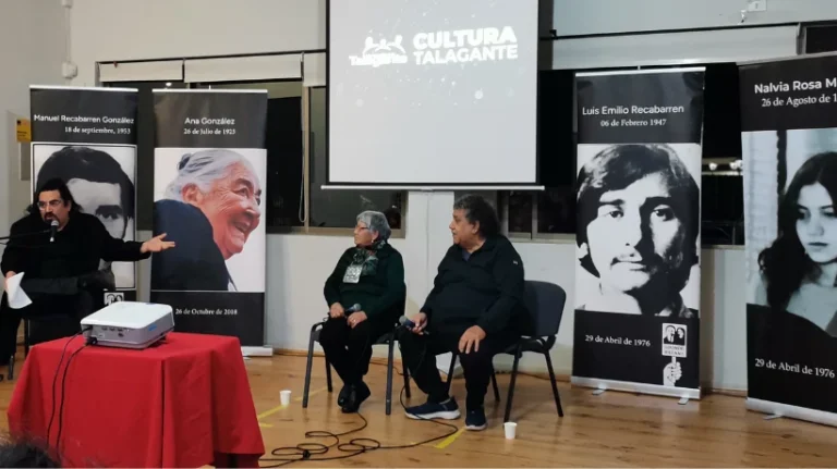 Presentación en la Casa de la Cultura de Talagante el libro “Compañera Ana González”