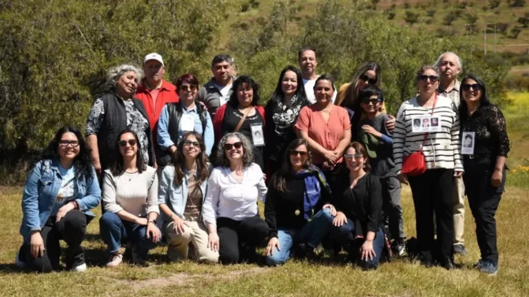 Conmemoración a los 11 obreros ferroviarios en el Sitio de Memoria Cerro Chena
