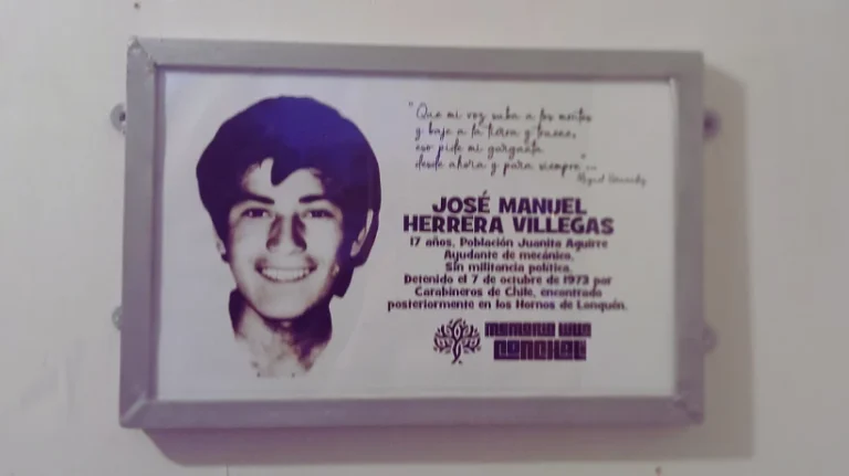 Homenaje a José Manuel Herrera Villegas en Conchalí