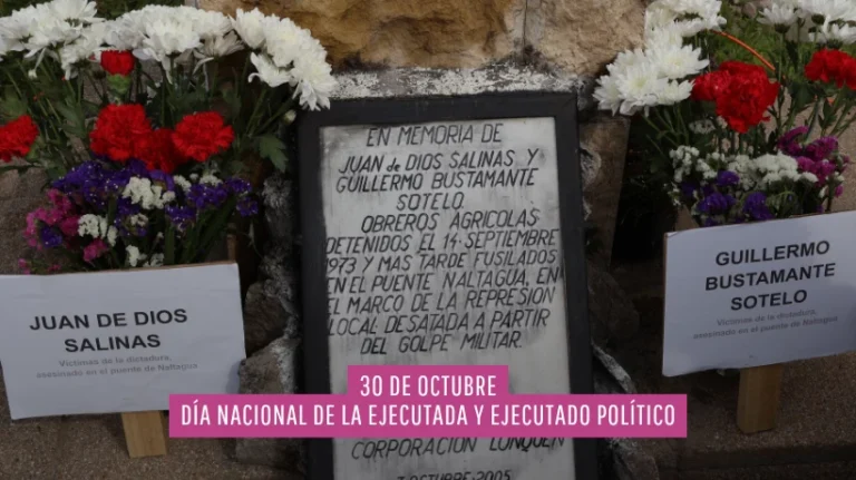 Día Nacional de la Ejecutada y el Ejecutado Político: memoria y compromiso