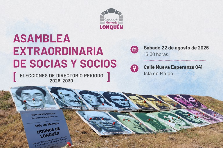 Convocatoria a Asamblea General Extraordinaria de Socias y Socios para elección de directorio 2026-2030