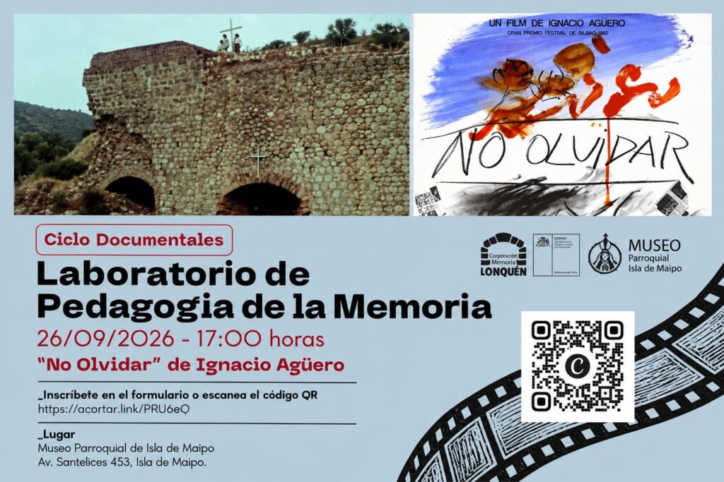 Corporación Memoria Lonquén inicia en Isla de Maipo ciclo de documentales y Laboratorio de Pedagogía de la Memoria